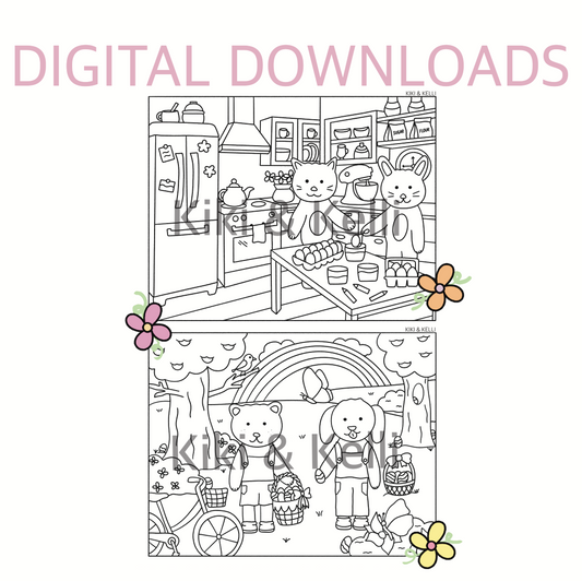 Digital Downloads- Easter/Spring